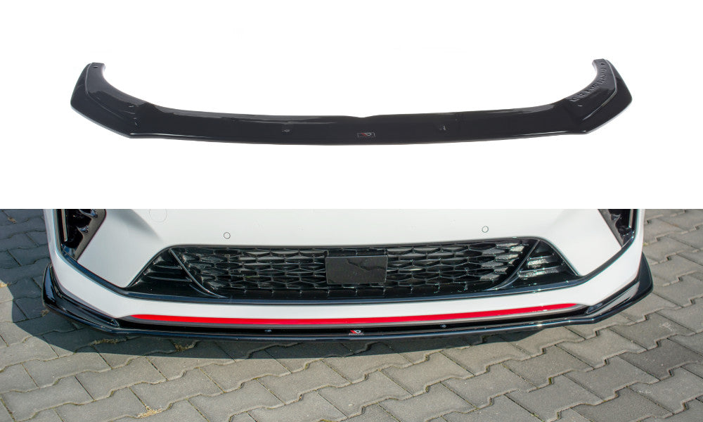 Cup spoiler lip front approach for Kia Sportage GT-Line