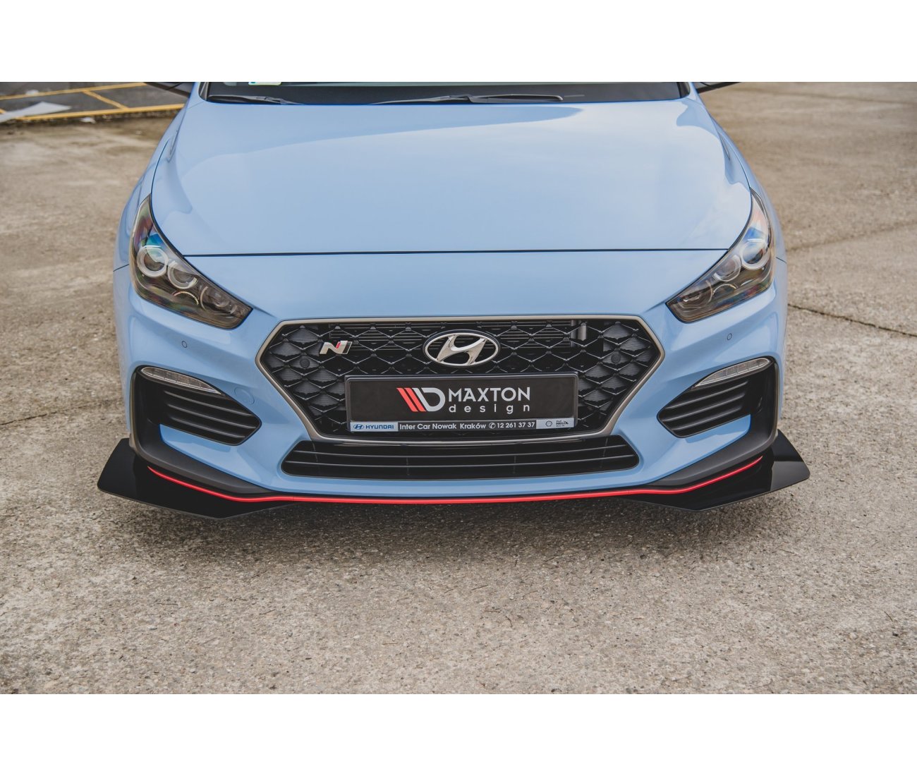 Front Stoßstangen Racing Flaps für Hyundai I30N