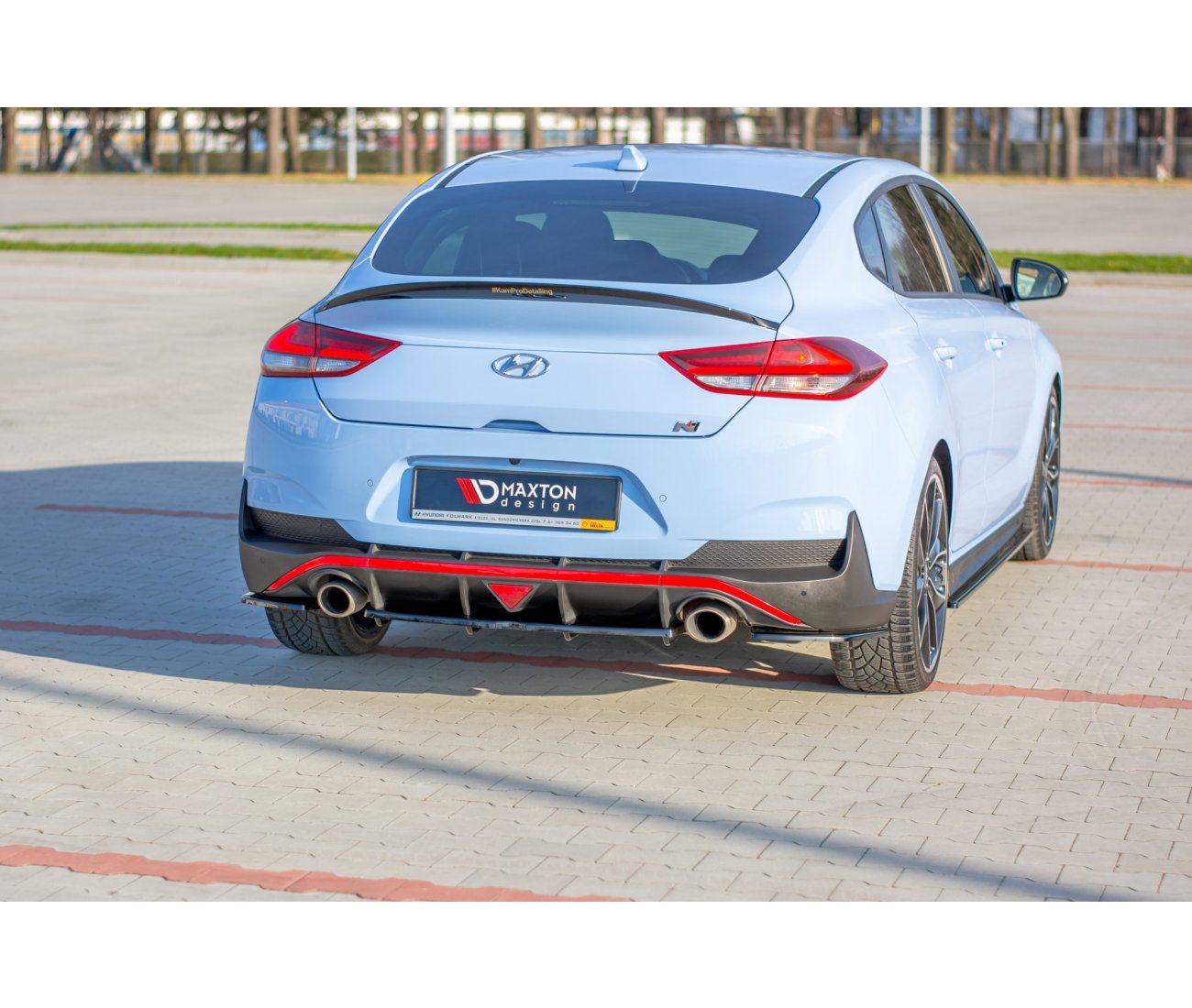 Rear flaps for Hyundai I30N Fastback