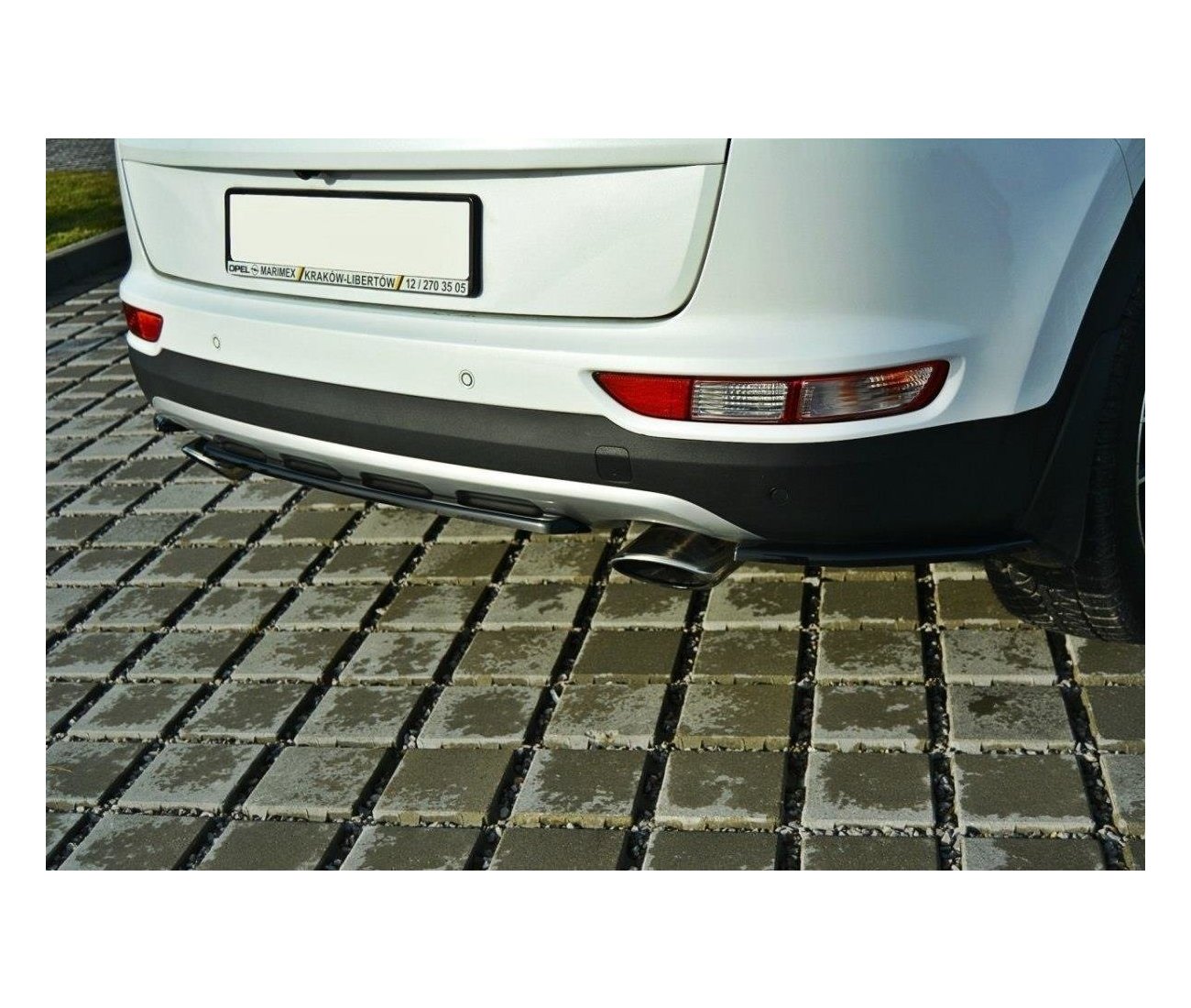 Rear approach flaps diffuser for Kia Sportage GT-Line
