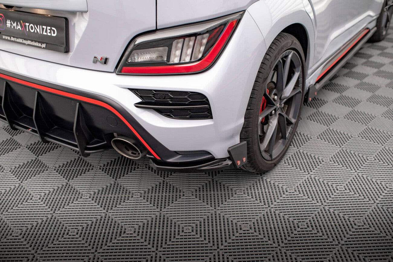 Rear Flaps V.1 + Flaps for Hyundai Kona N