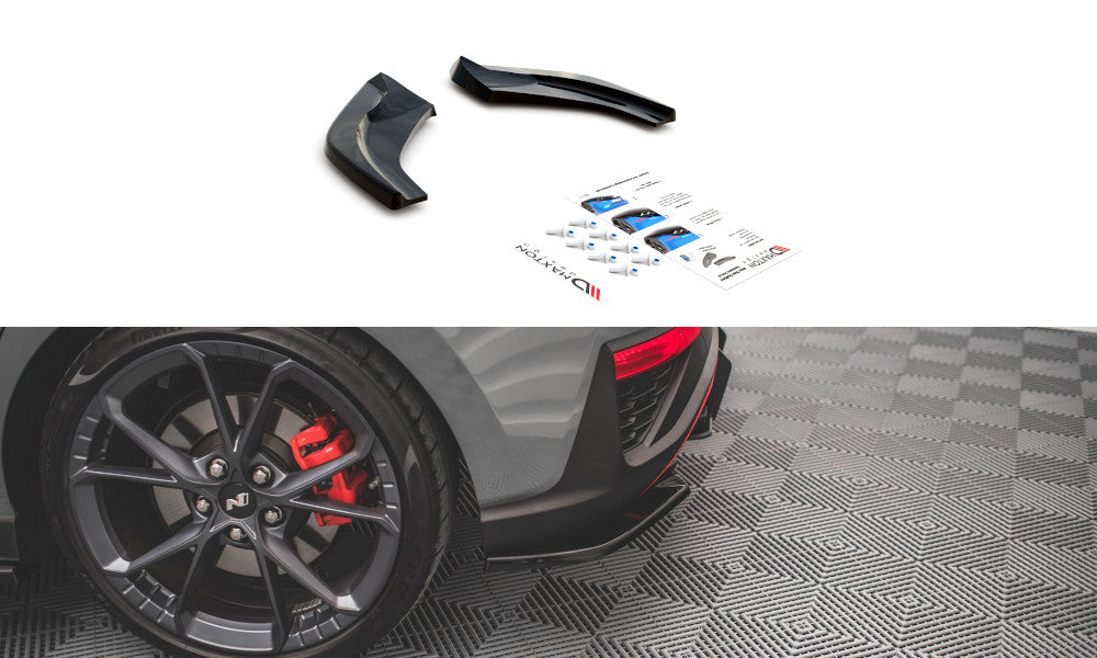 Rear Flaps V.2 for Hyundai I30N Hatchback Facelift