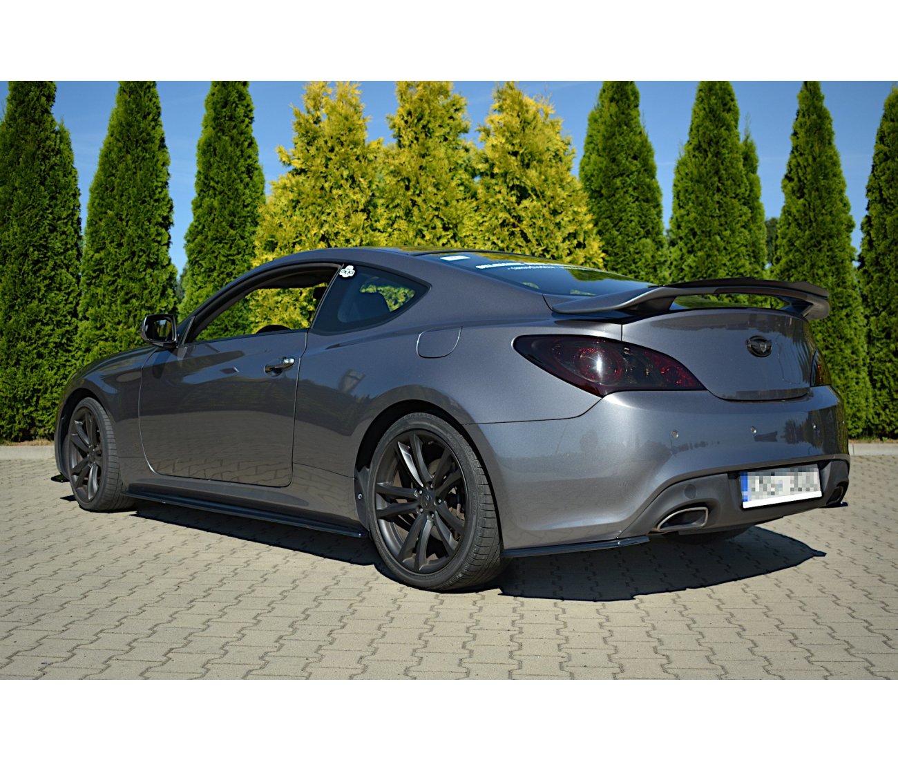 Seitenschweller Ansatz Cup Leisten für Hyundai Genesis Coupe