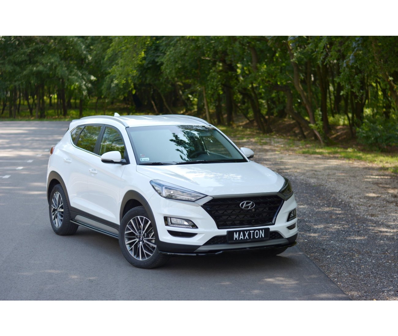 Side skirts cup strips for Hyundai Tucson Facelift