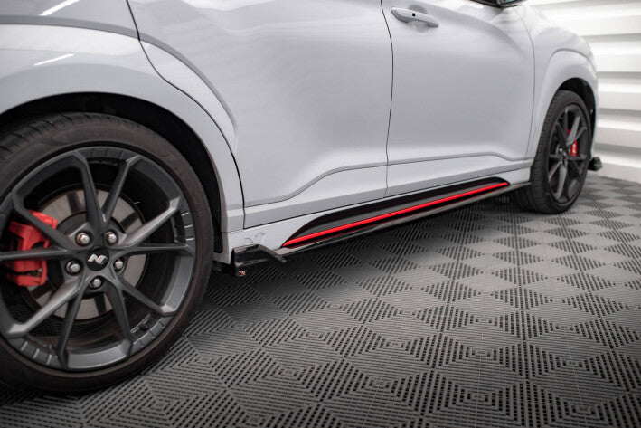 Side skirts cup strips V.2 for Hyundai Kona N