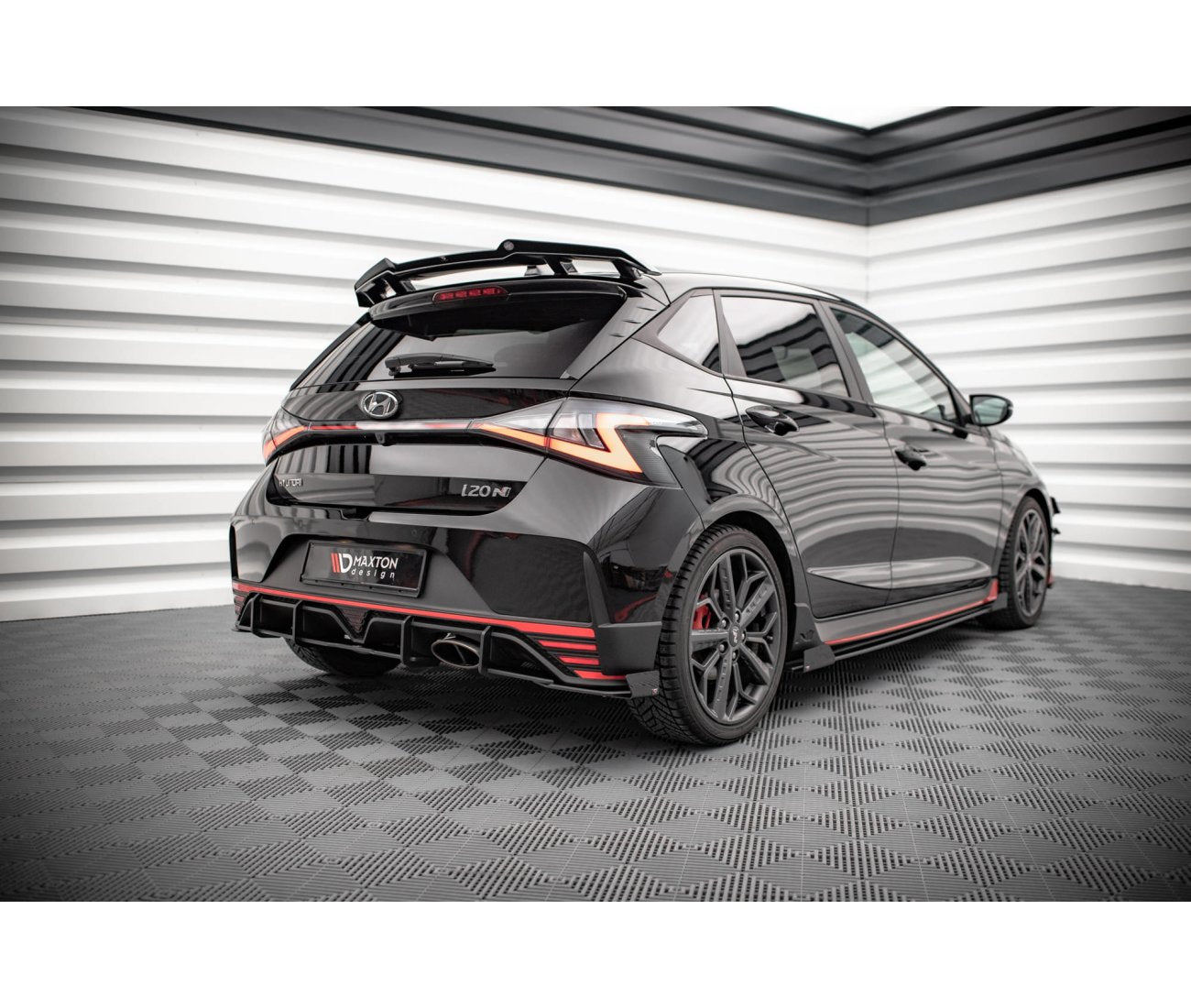 Street Pro Rear Extension + Flaps for Hyundai I20N